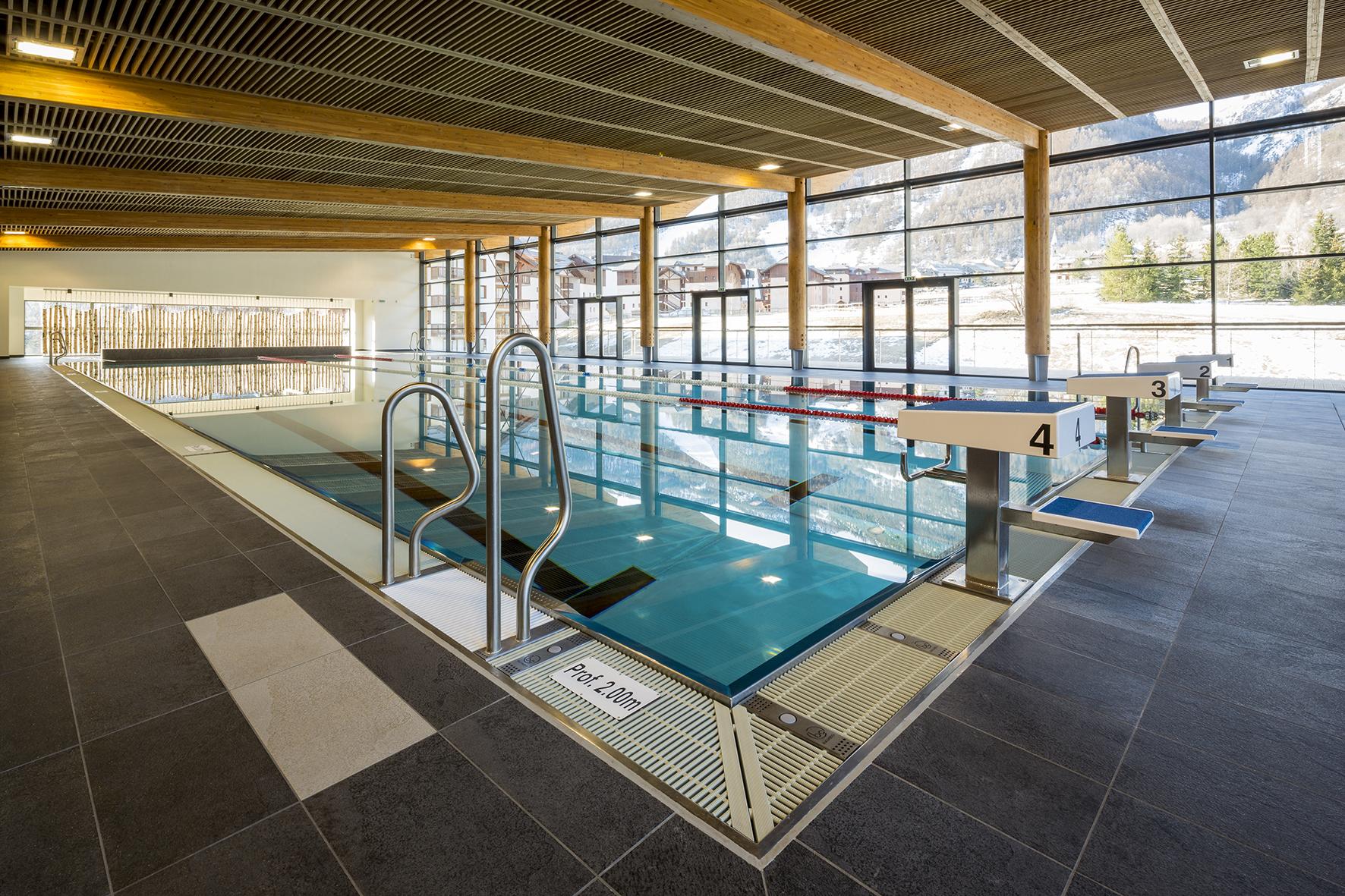 Piscine municipale LA SALLE LES ALPES (05) Baudin Chateauneuf