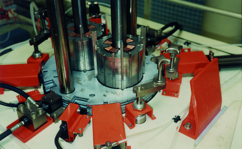 Machines à bobiner, fretter et empiler – Commissariat de l’énergie atomique – SACLAY (91)