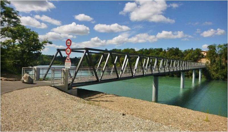 Passerelles de la Vanelle et du port – OUVEY (26)