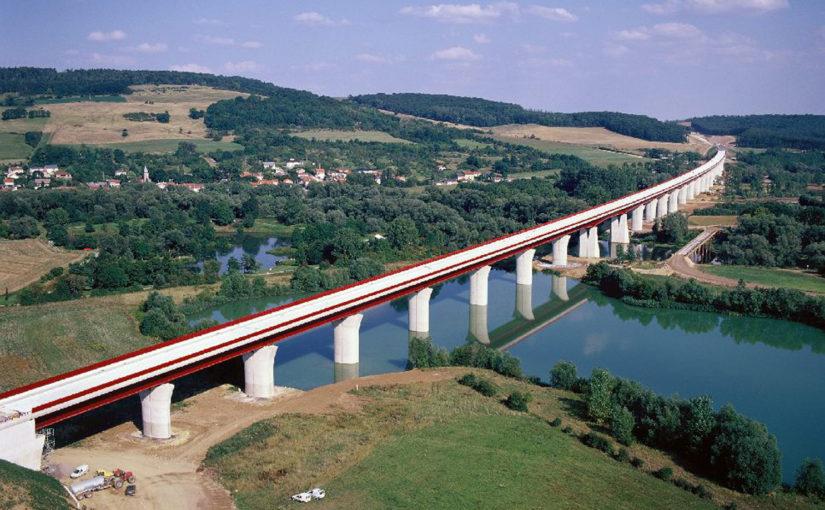 Viaduc sur la Moselle – LGV Est – PONT A MOUSSON (54)