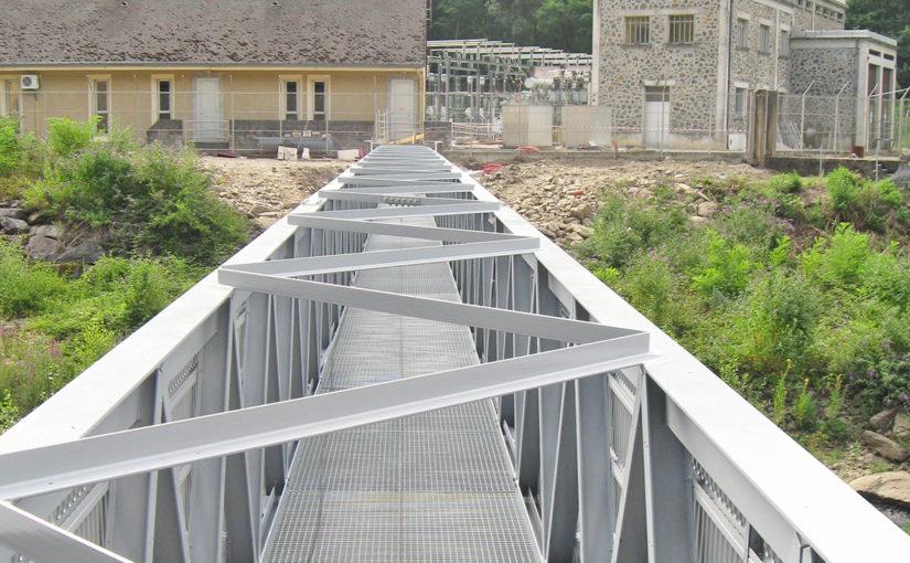 Passerelle à câbles du Barrage de Saillant – ALLASSAC (19)