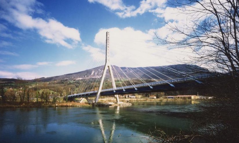 Pont à haubans – SEYSSEL (01)