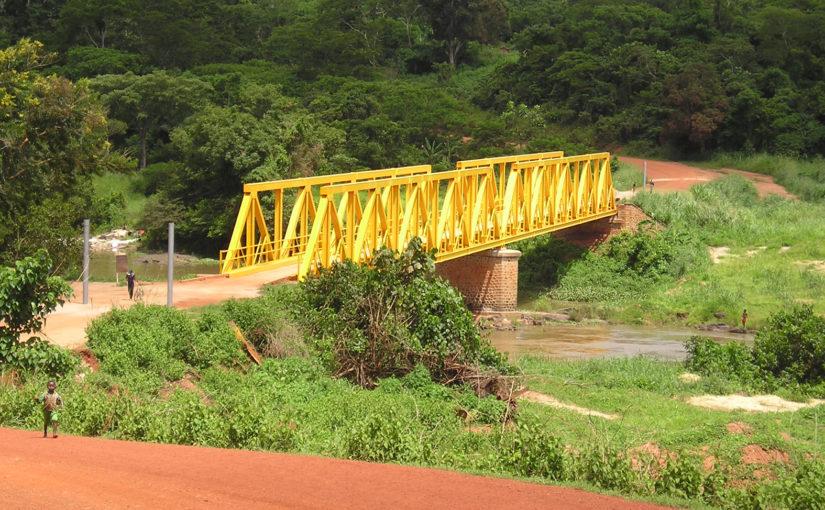 Pont sur la Mambéré à Bania – REPUBLIQUE CENTRAFRICAINE