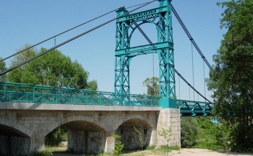 Réhabilitation du pont suspendu SAINT BAUZILLE DE PUTOIS (34)