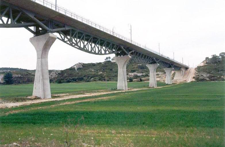 Viaduc mixte de l’Arc – TGV Méditerrannée – AIX EN PROVENCE (13)