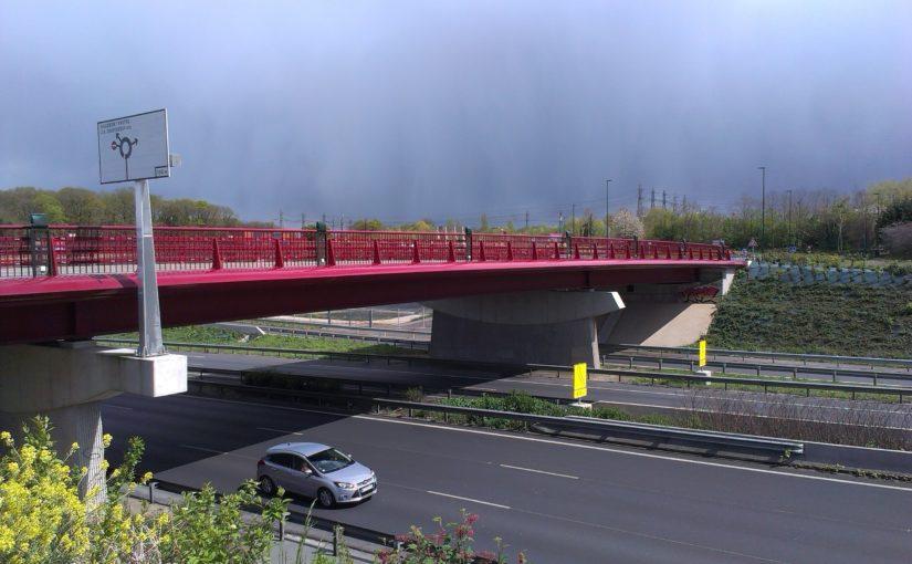 Passerelle échangeur – COURTABOEUF (91)