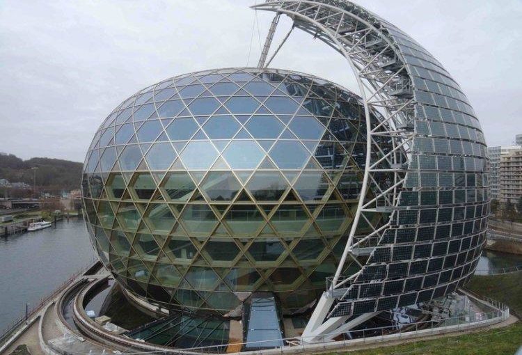 Voile photovoltaïque auditorium Seine Musicale – PARIS (75)