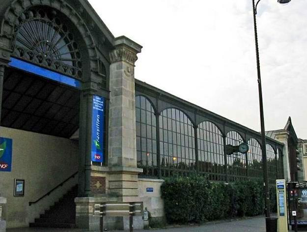 Verrière façade gare Rive gauche – VERSAILLES (78)