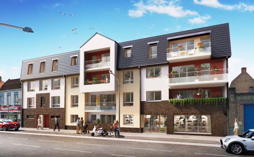 22 appartements et 1 commerce – Le 111 – WATTIGNIES (59)