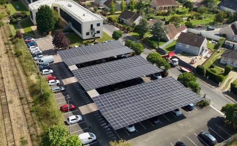 Ombrières photovoltaïques